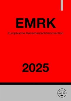 Europäische Menschenrechtskonvention - EMRK 2025 Cover Europäische Menschenrechtskonvention - EMRK 2025