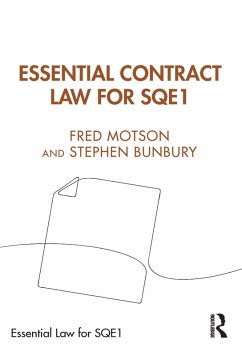 Cover Essential Contract Law for SQE1 (eBook, PDF)