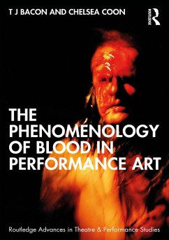 Cover The Phenomenology of Blood in Performance Art (eBook, ePUB)