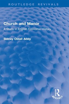 Cover Church and Manor (eBook, ePUB)