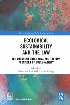 Cover Ecological Sustainability and the Law (eBook, PDF)