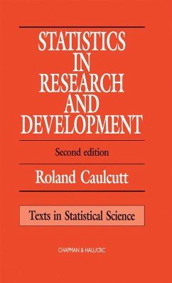 Statistics in Research and Development (eBook, ePUB) - Caulcutt, R.