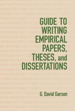 Cover Guide to Writing Empirical Papers, Theses, and Dissertations (eBook, ePUB)