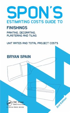 Spon's Estimating Costs Guide to Finishings (eBook, ePUB) - Spain, Bryan