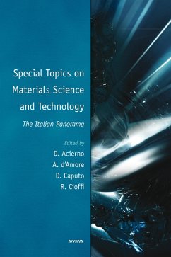 Cover Special Topics on Materials Science and Technology - The Italian Panorama (eBook, ePUB)