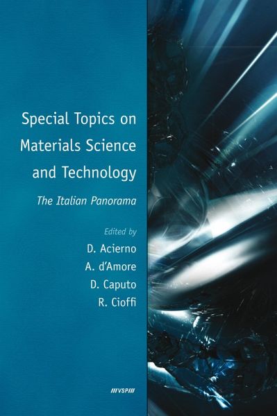 Special Topics on Materials Science and Technology - The Italian Panorama (eBook, ePUB)
