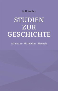 Cover Studien zur Geschichte (eBook, ePUB)