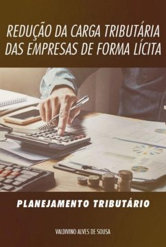 Cover Redução Da Carga Tributária Das Empresas De Forma Lícita (eBook, ePUB)