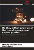 Do they differ? Analysis of the use of management control proxies