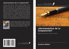 Cover ¿Hermenéutica de la composición?