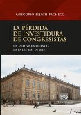 La pérdida de investidura de congresistas (eBook, PDF)