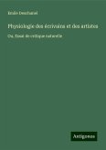 Physiologie des écrivains et des artistes