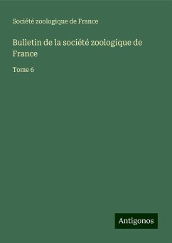 Bulletin de la société zoologique de France - Société zoologique de France