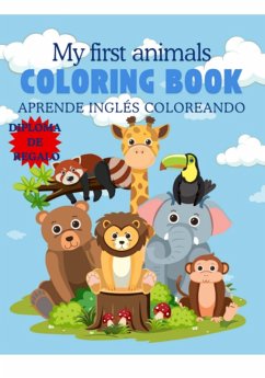 Cover My First Animals Coloring Book (eBook, ePUB)