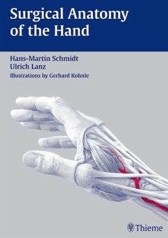 Surgical Anatomy of the Hand (eBook, ePUB) - Schmidt, Hans-Martin; Lanz, Ulrich