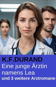 Cover Eine junge Ärztin namens Lea und 3 weitere Arztromane (eBook, ePUB)