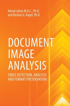 Document Image Analysis (eBook, ePUB) - Mac, Akmal Jahan; Ragel, Roshan G.