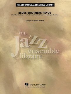 Cover Blues Brothers Revue Big Band Partitur