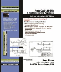Cover AutoCAD 2025: A Problem - Solving Approach, Basic and Intermediate, 31st Edition (eBook, ePUB)
