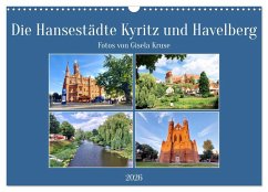 Die Hansestädte Kyritz und Havelberg (Wandkalender 2026 DIN A3 quer), CALVENDO Monatskalender Cover Die Hansestädte Kyritz und Havelberg (Wandkalender 2026 DIN A3 quer), CALVENDO Monatskalender