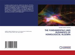 Cover THE FUNDAMENTALS AND RUDIMENTS OF HOMOLOGICAL ALGEBRA