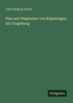 Cover Plan und Wegweiser von Kopenhagen mit Umgebung
