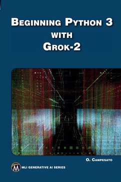 Cover Beginning Python 3 with Grok 2