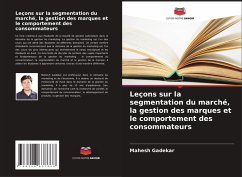 Cover Leçons sur la segmentation du marché, la gestion des marques et le comportement des consommateurs