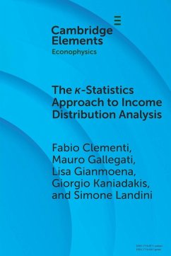 Cover The ¿-Statistics Approach to Income Distribution Analysis