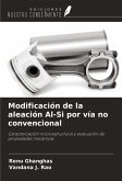 Modificación de la aleación Al-Si por vía no convencional Modificación de la aleación Al-Si por vía no convencional