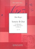 Sonate B-Dur op.107 für Klarinette (Violine, Viola) und Klavier Sonate B-Dur op.107 für Klarinette (Violine, Viola) und Klavier