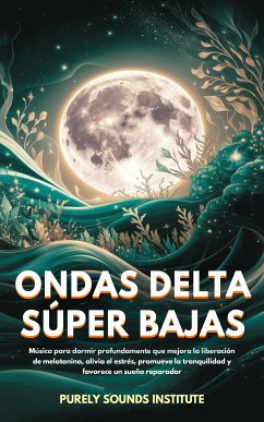 Cover Ondas delta súper bajas: Música para un sueño profundo que potencia la liberación de melatonina, alivia el estrés, promueve la tranquilidad y favorece un sueño reparador (eBook, ePUB)