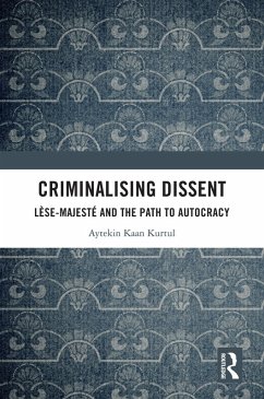 Cover Criminalising Dissent (eBook, PDF)