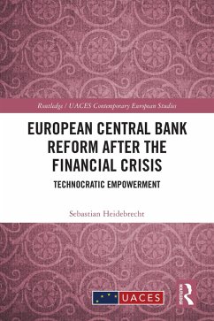 Cover European Central Bank Reform After the Financial Crisis (eBook, ePUB)