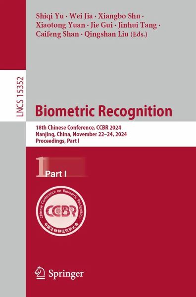 Biometric Recognition (eBook, PDF) Biometric Recognition (eBook, PDF)