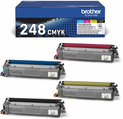 Cover Brother TN-248 CMYK Toner Value Pack