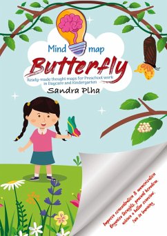 KitaFix-Mindmap Butterfly (Ready-made thought maps for Preschool work in Daycare and Kindergarten) - Plha, Sandra