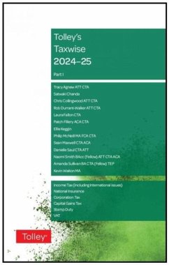 Cover Tolley's Taxwise I 2024-25