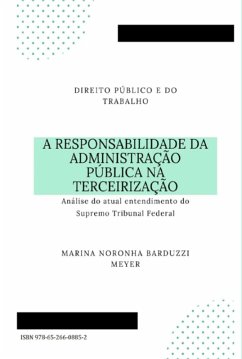 Cover A Responsabilidade Da Administração Pública Na Terceirização (eBook, ePUB)