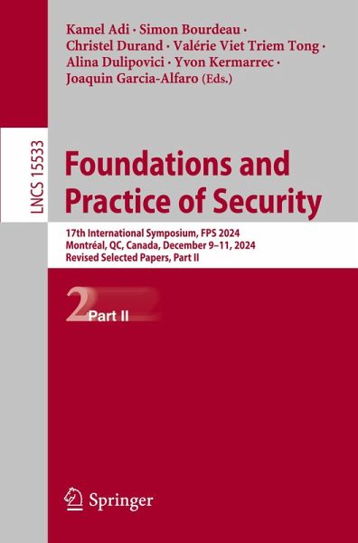 Foundations and Practice of Security Foundations and Practice of Security