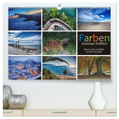 Farben stimmen fröhlich - Bunte Foto-Vielfalt in HDR-Technik (hochwertiger Premium Wandkalender 2026 DIN A2 quer), Kunstdruck in Hochglanz Farben stimmen fröhlich - Bunte Foto-Vielfalt in HDR-Technik (hochwertiger Premium Wandkalender 2026 DIN A2 quer), Kunstdruck in Hochglanz