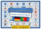Meine Verkehrszeichen deutsch - portugiesisch