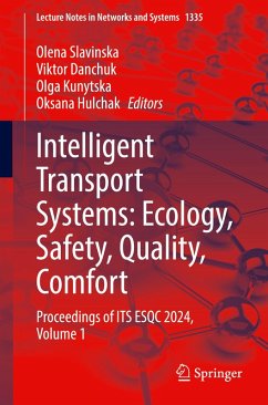 Cover Intelligent Transport Systems: Ecology, Safety, Quality, Comfort