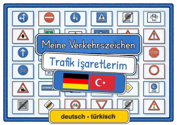 Meine Verkehrszeichen deutsch - türkisch
