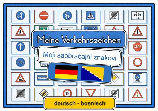 Meine Verkehrszeichen deutsch - bosnisch
