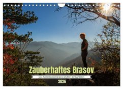 Zauberhaftes Brasov - Das Juwel Siebenbürgens imitten der Karpaten (Wandkalender 2026 DIN A4 quer), CALVENDO Monatskalender