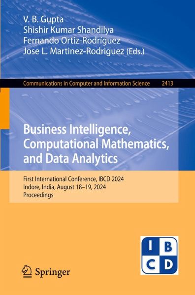 Business Intelligence, Computational Mathematics, and Data Analytics Business Intelligence, Computational Mathematics, and Data Analytics