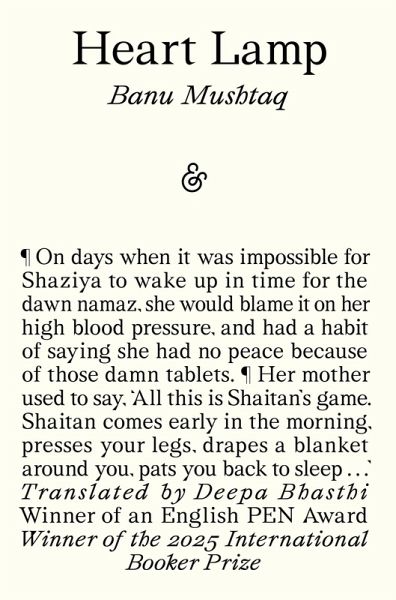 Heart Lamp: Winner of the 2025 International Booker Prize (eBook, ePUB) Heart Lamp: Winner of the 2025 International Booker Prize (eBook, ePUB)