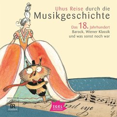 Cover Uhus Reise durch die Musikgeschichte. Das 18. Jahrhundert (MP3-Download)