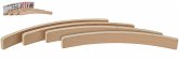 Philos 6698 - Spielkartenhalter aus Holz, 35 cm, 4er Set, ohne Spielkarten, Holz FSC 100%